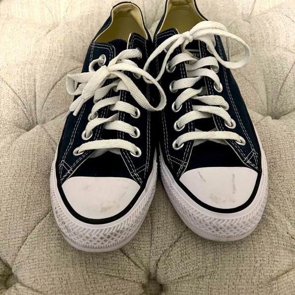 Blue Converse Sneakers - Picture 4 of 5